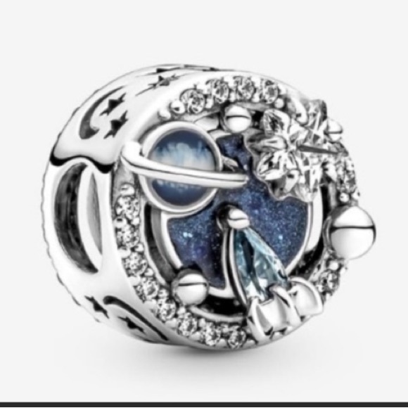🪐A TRIP TO THE GALAXY CHARM-Will Fit All Pandora Bracelets🪐 - Picture 3 of 3